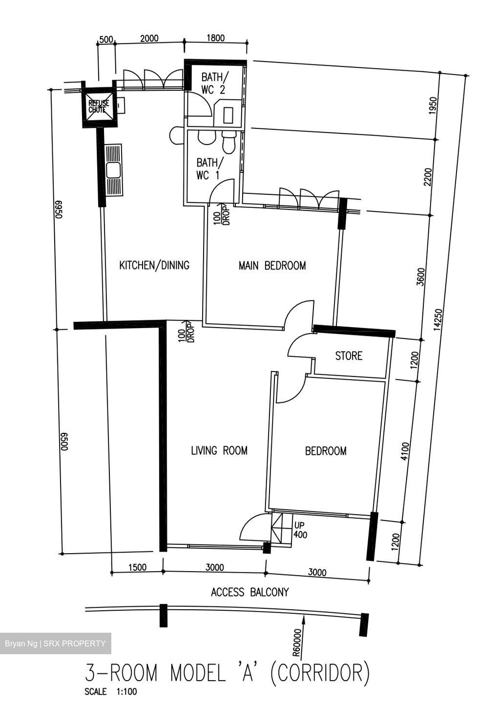 Blk 55 Ping-an Gardens (Bedok), HDB 3 Rooms #448998961